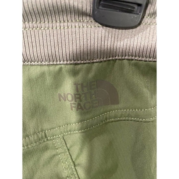 North Face - Hunter green athletic Capri pant adjustable waist women size Large - Picture 3 of 4